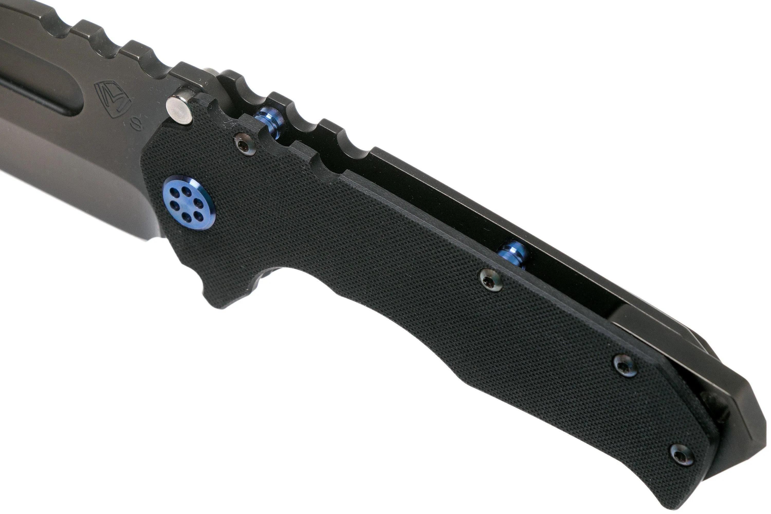 Medford Praetorian G, Tanto PVD S35VN Blade, Black G10, PVD Ti Handle, navaja