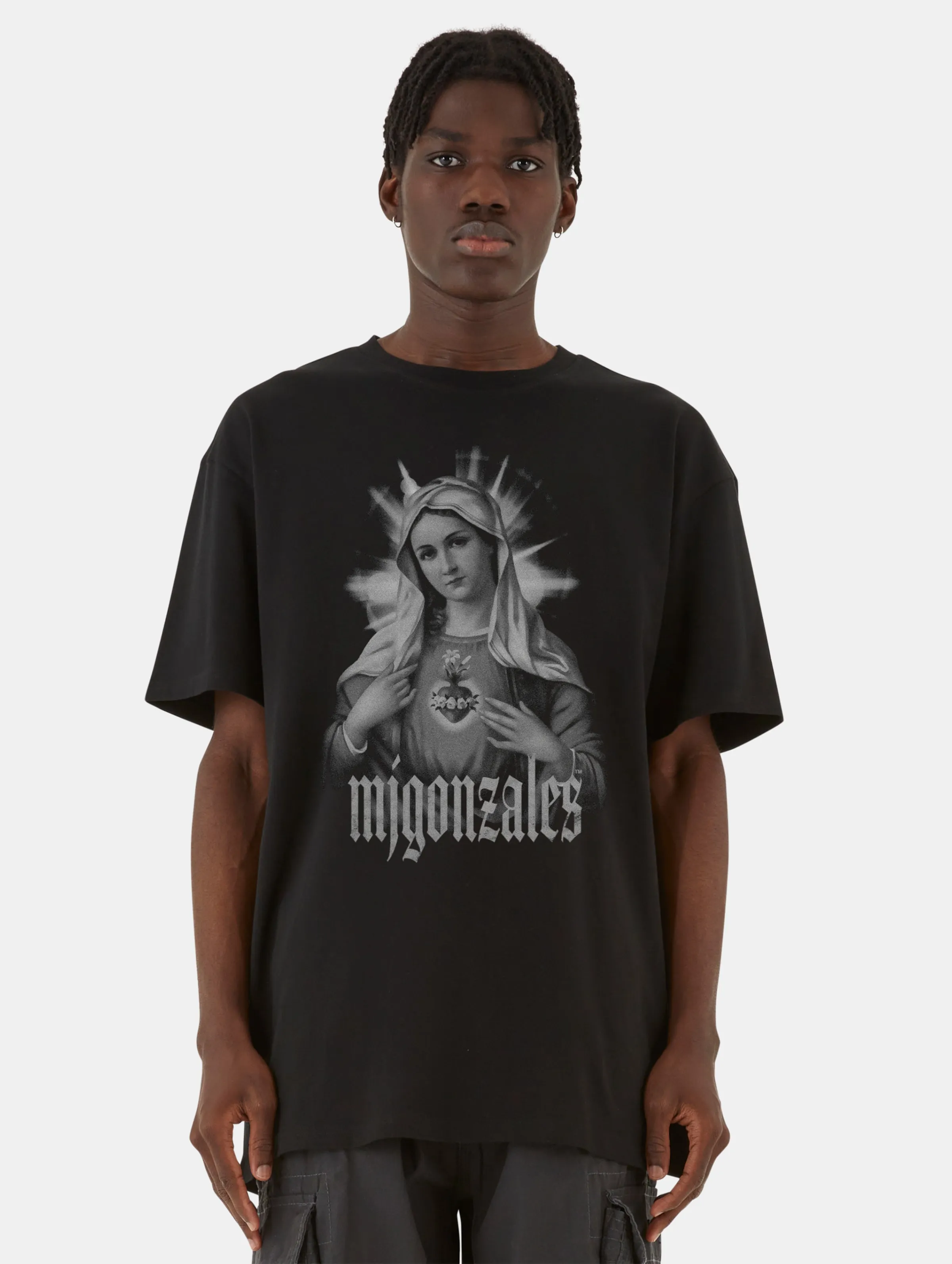 MJ GONZALES MJ GONZALES LADY OF GRACE HEAVY OVERSIZED TSHIRTS