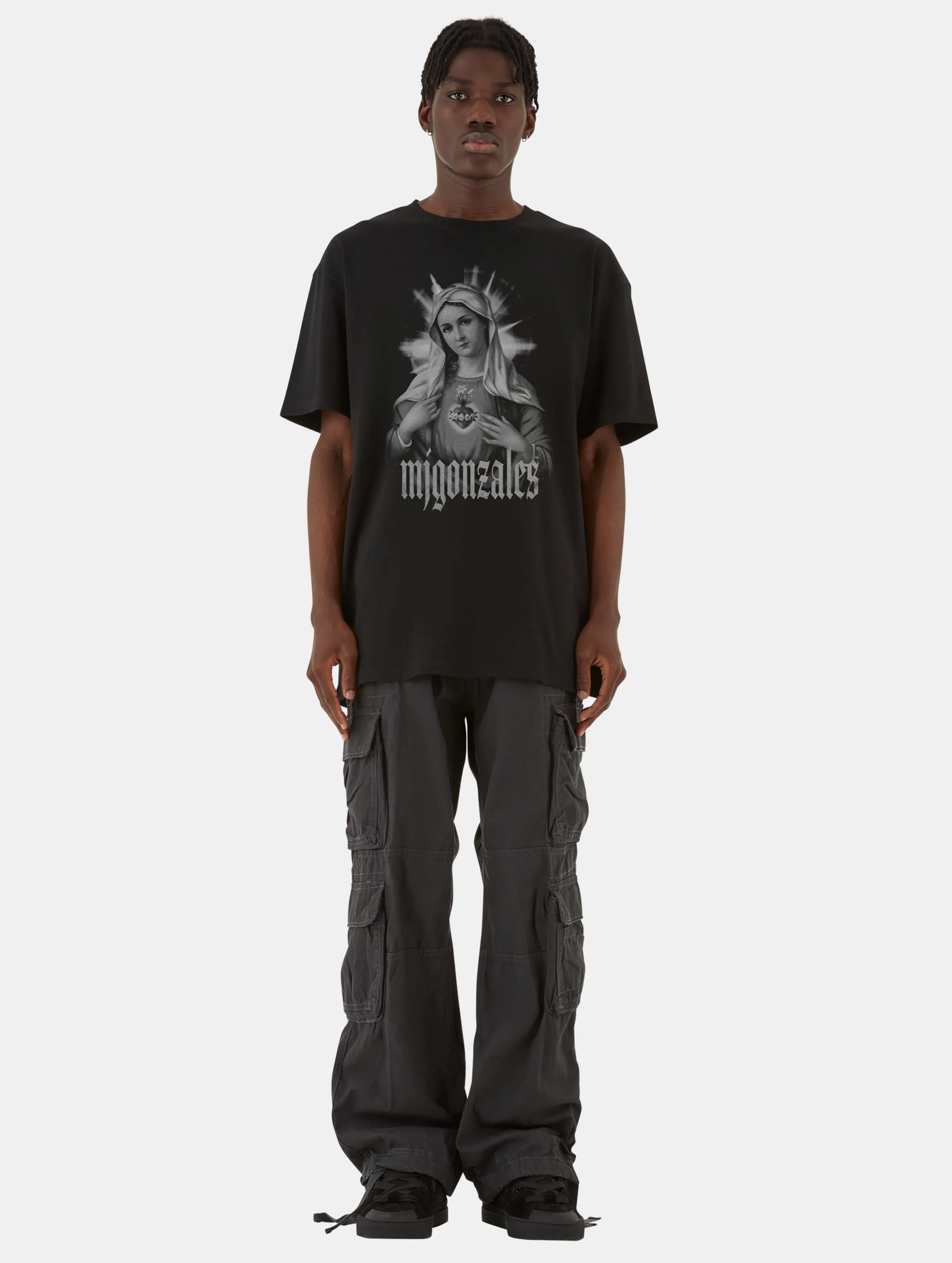 MJ GONZALES MJ GONZALES LADY OF GRACE HEAVY OVERSIZED TSHIRTS