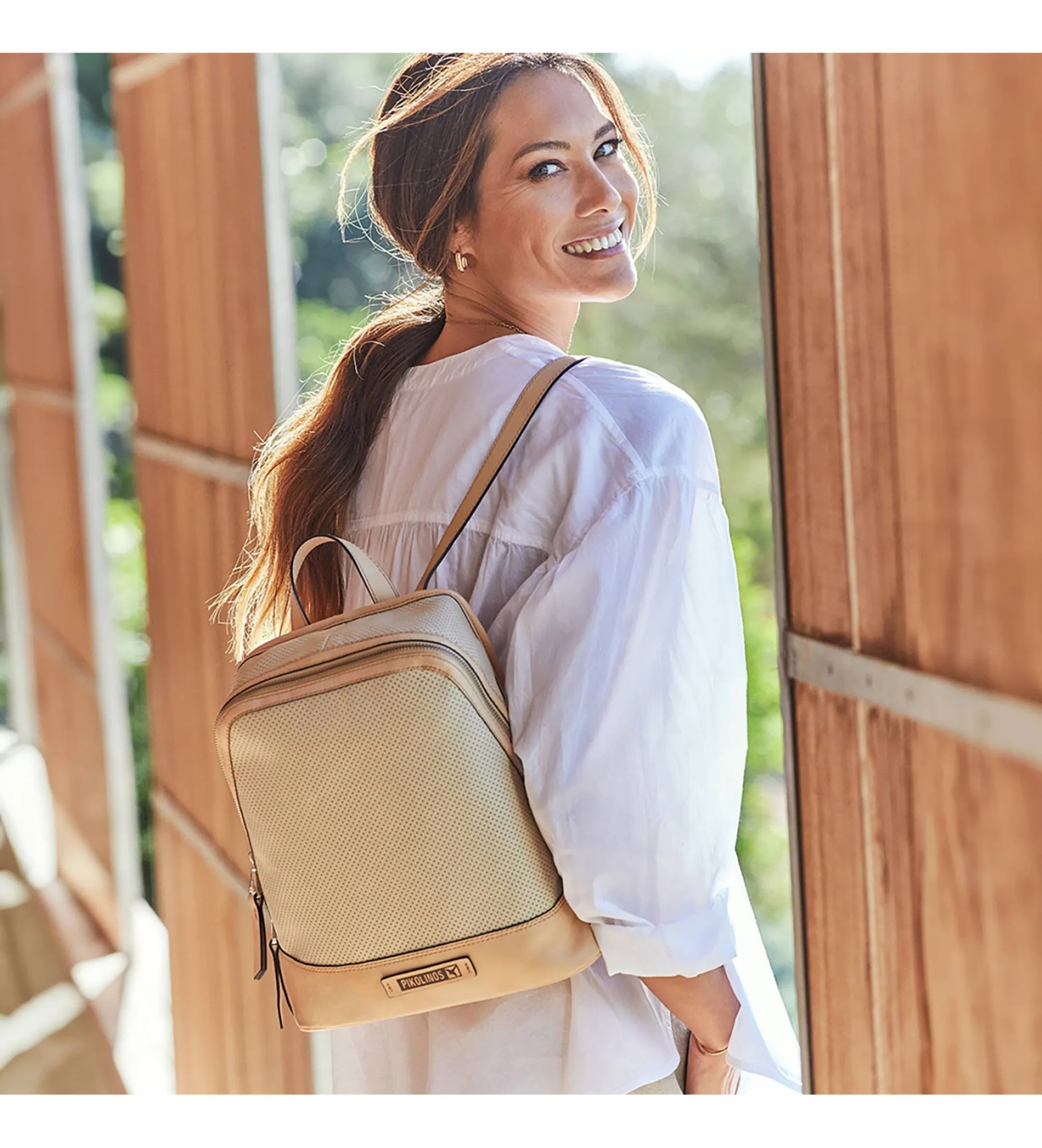 Mochila Salinas beige