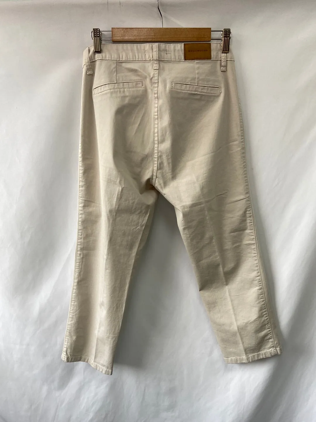 MOCKINGBIRD.Pantalones beiges rectos T.40