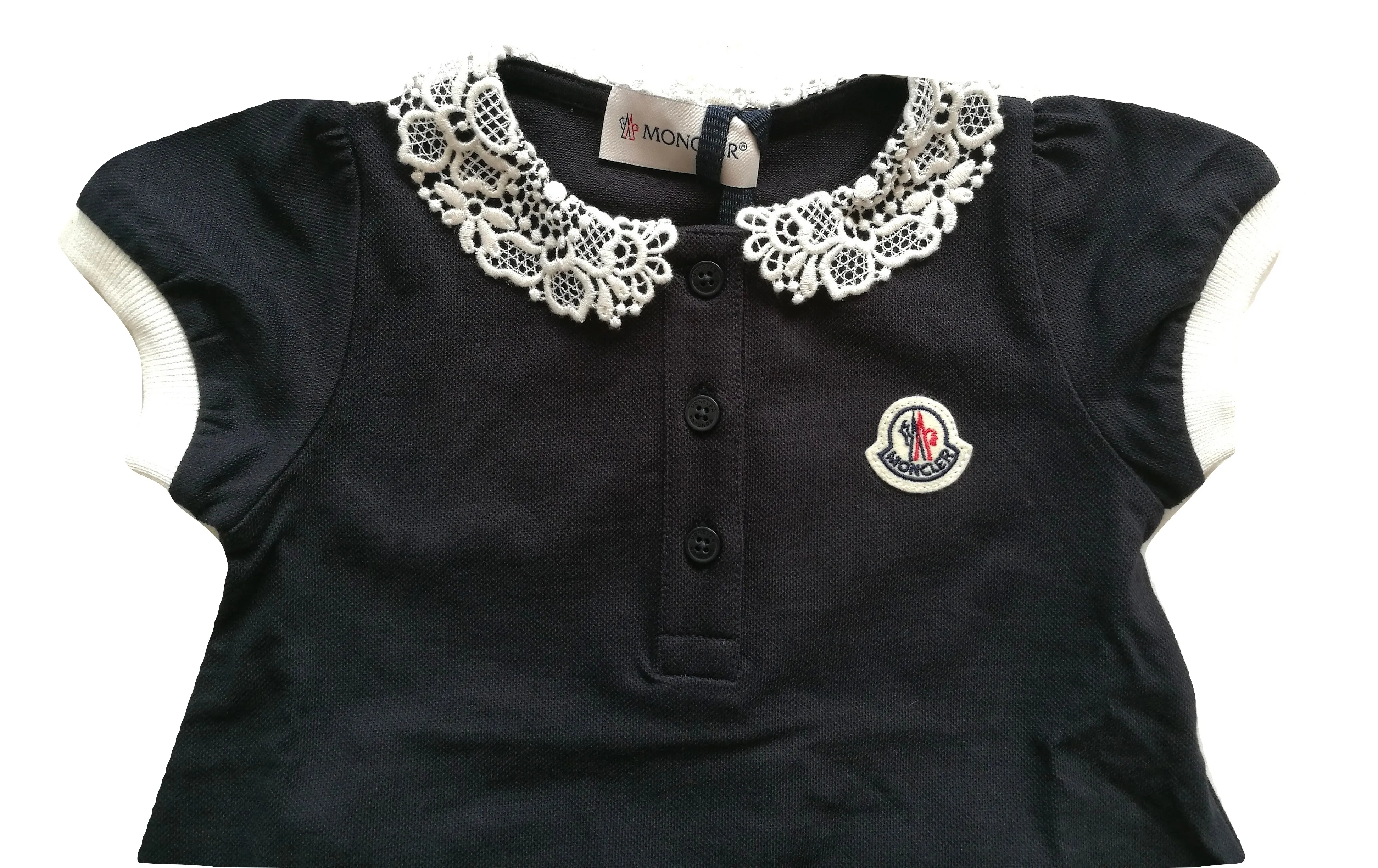 MONCLER junior vestido a juego con coulotte corto para niña 8858805 azul