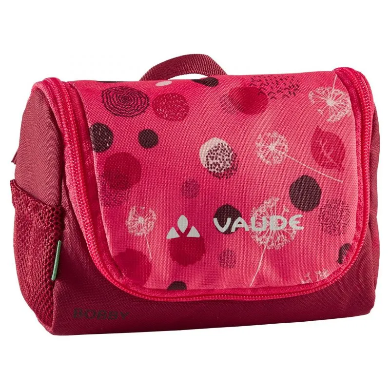 Neceser infantil Vaude Bobby (rosa vivo/arándano)