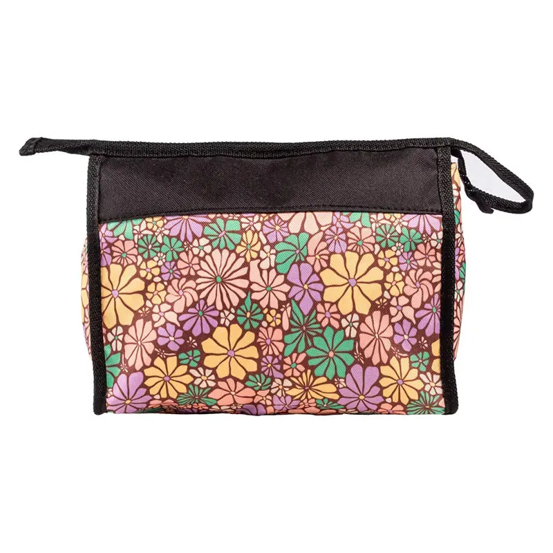 Neceser Roxy Substitute For Love Negro Floreado