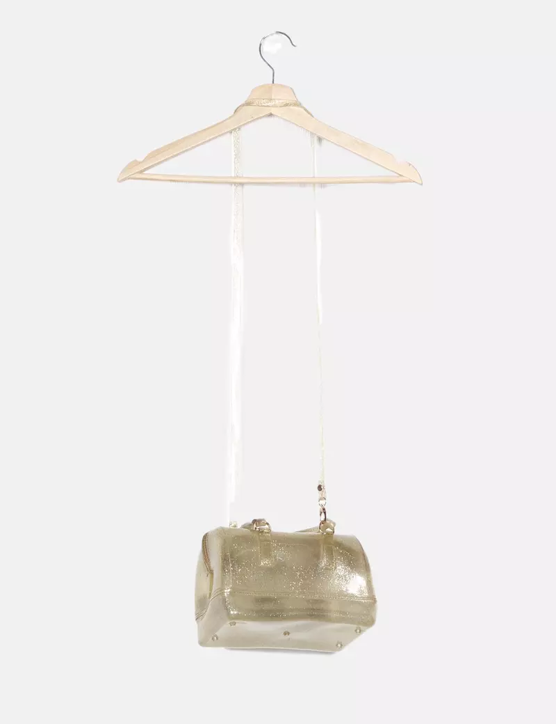 NoName Bolso dorado glitter