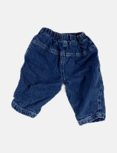 NoName Jeans azul estampado