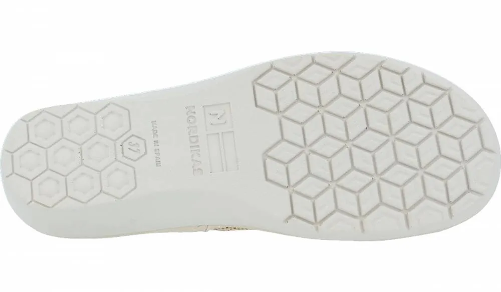 NORDIKAS  ZAPATILLAS MUJER ABIERTAS METALIZADO MULTICOLOR