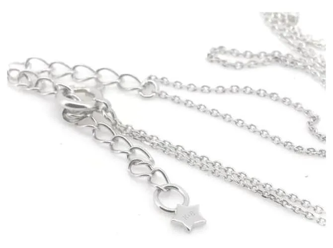 Otras joyas & Other Stories Collar de diamantes K18WG 0.07ct en oro blanco en excelente estado Plata 