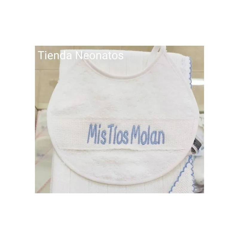 Pack baberos bebé Molan