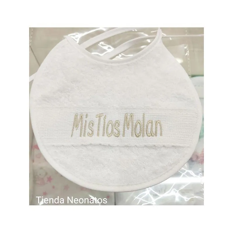 Pack baberos bebé Molan