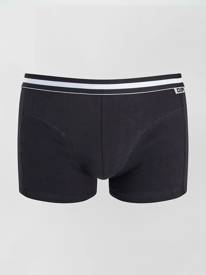 PACK DE 4 BOXERS ECODIM 'DIM'  NEGRO