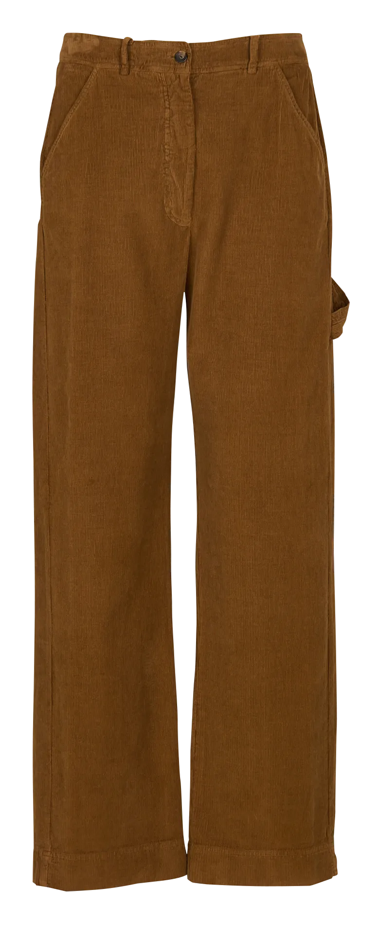 PANIO  PANTALóN RECTO DE PANA DE ALGODóN EN MARRON