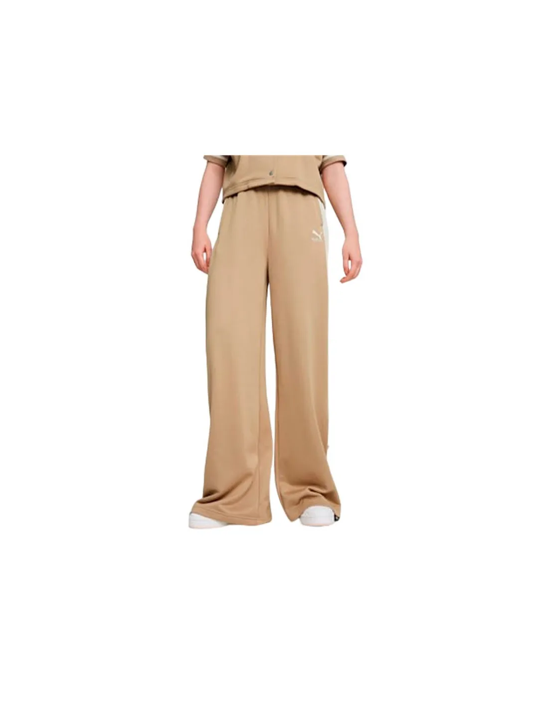 Pantalones Puma T7 FOR THE FANBASE Marrón Mujer