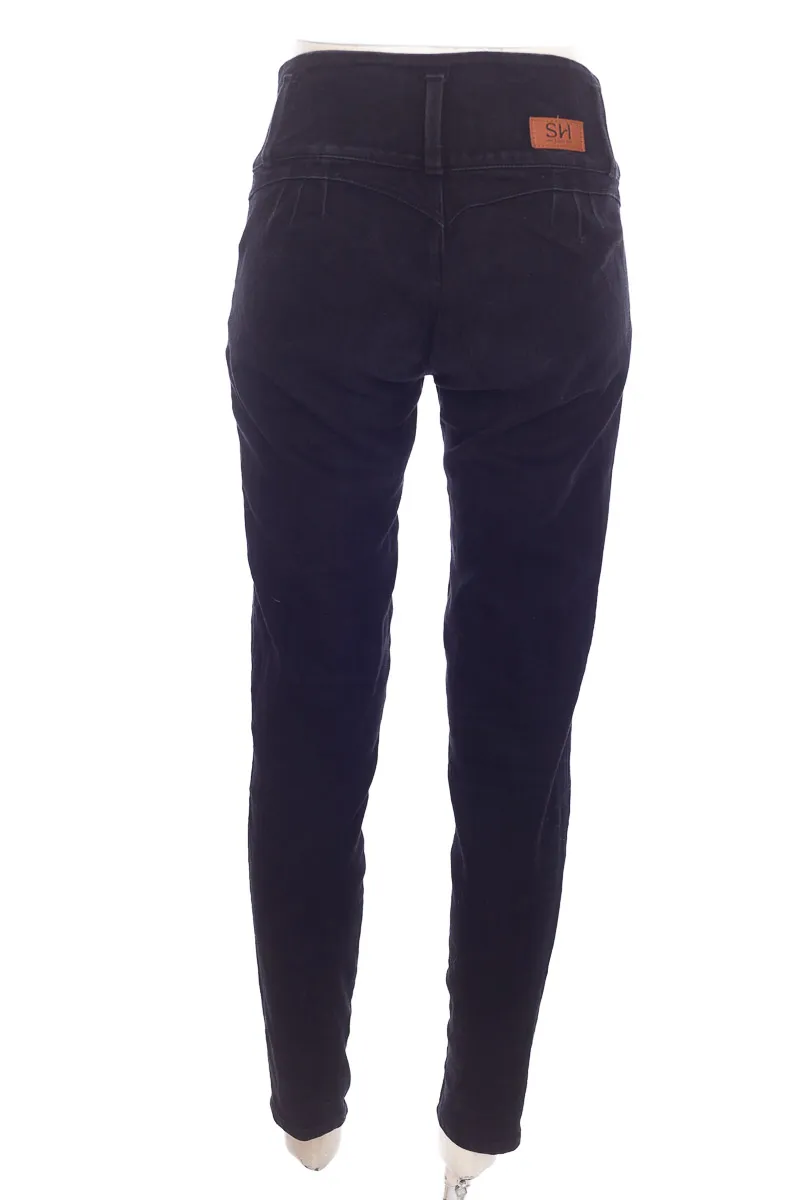 PANTALóN COLOR NEGRO  SH JEANS