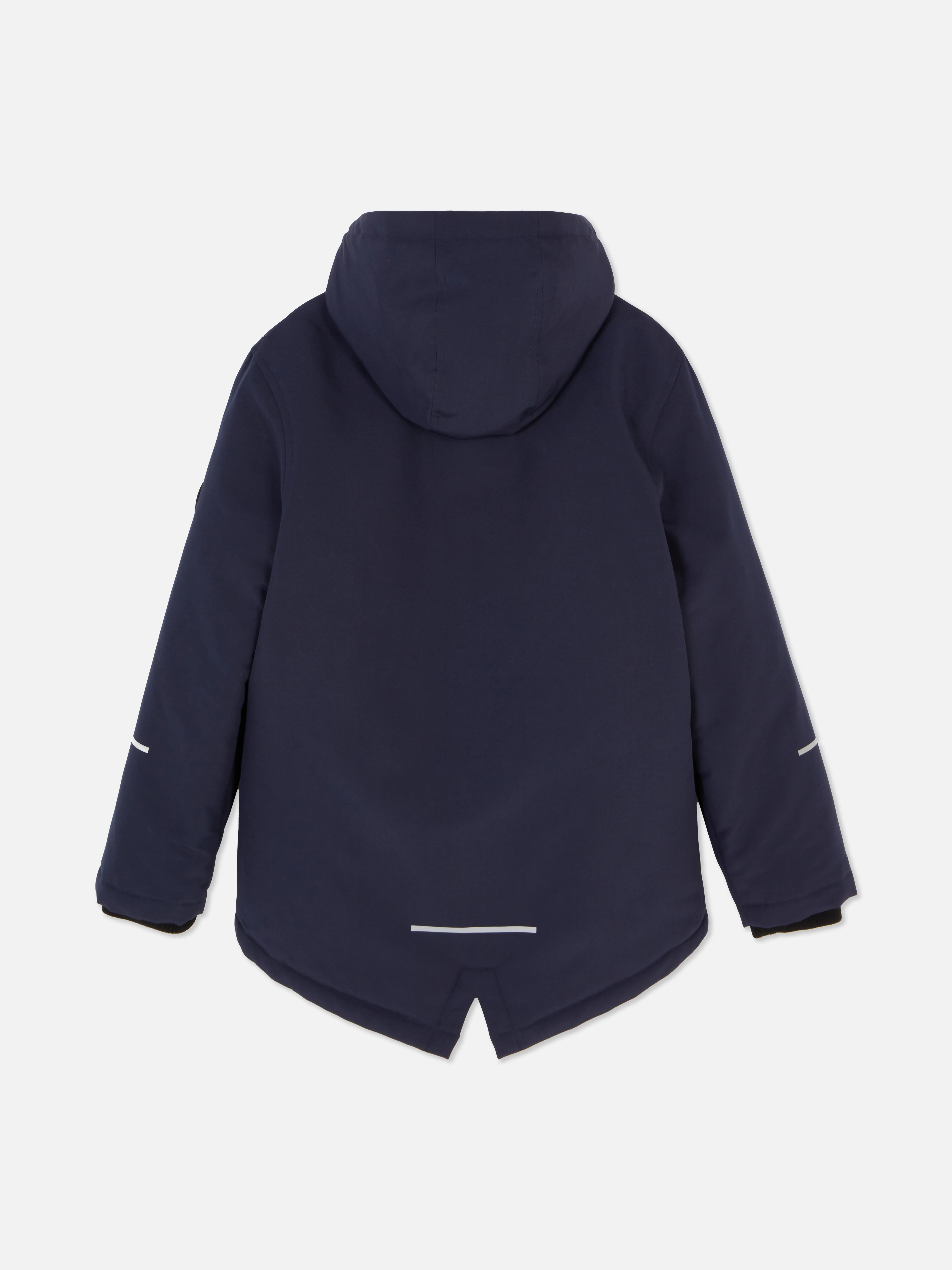Parka con capucha para niño mayor