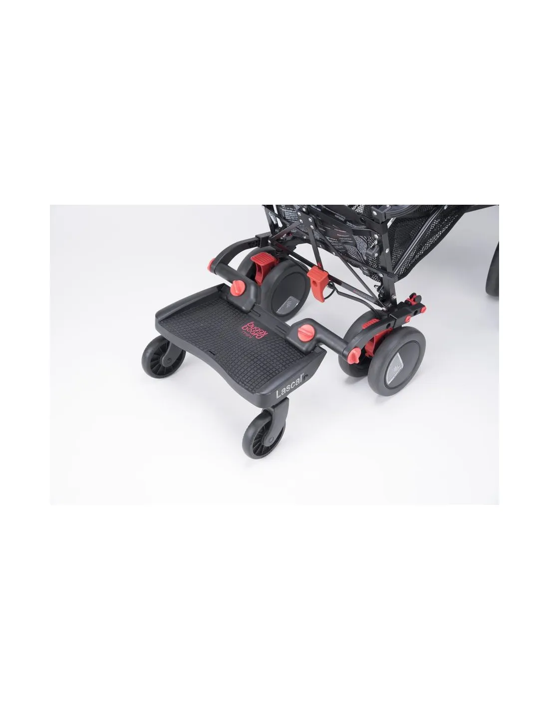 Patin Lascal Buggy Board mini 3D negro y rojo