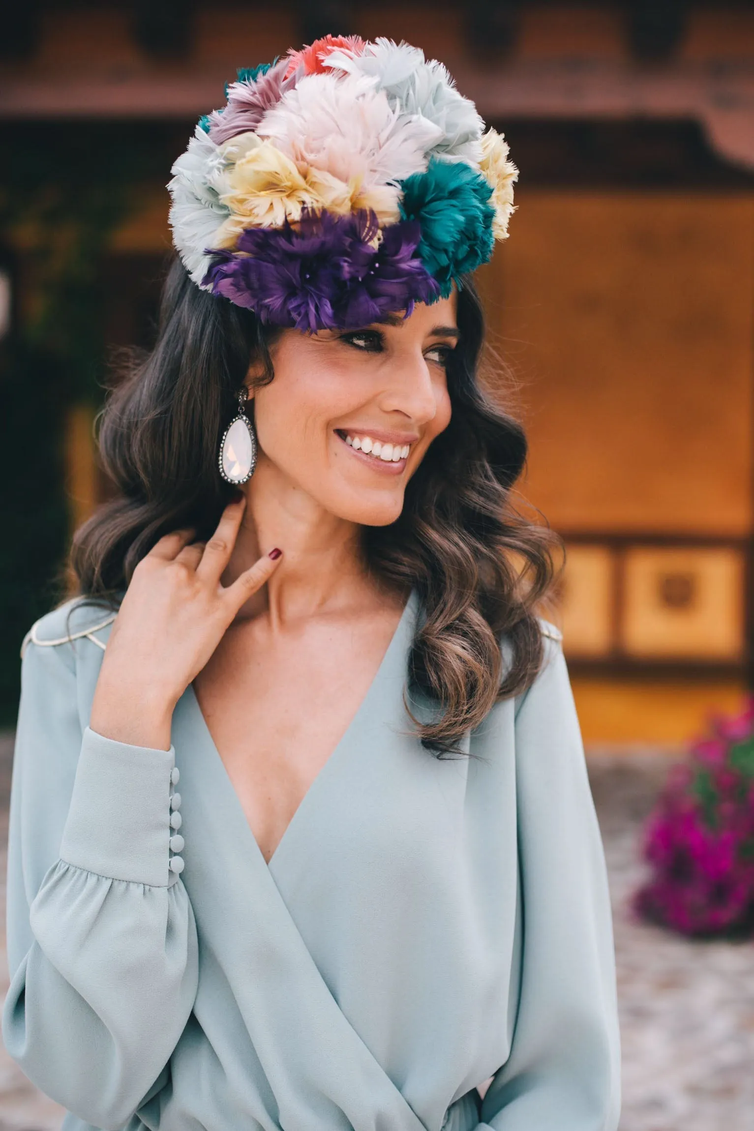 Pendientes gata ópalo TARA Sample Sale