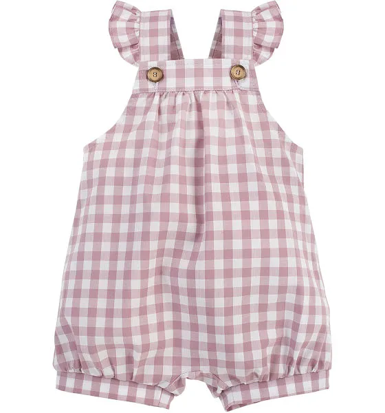 Peto corto rosa para niña colección Sweet Cherry