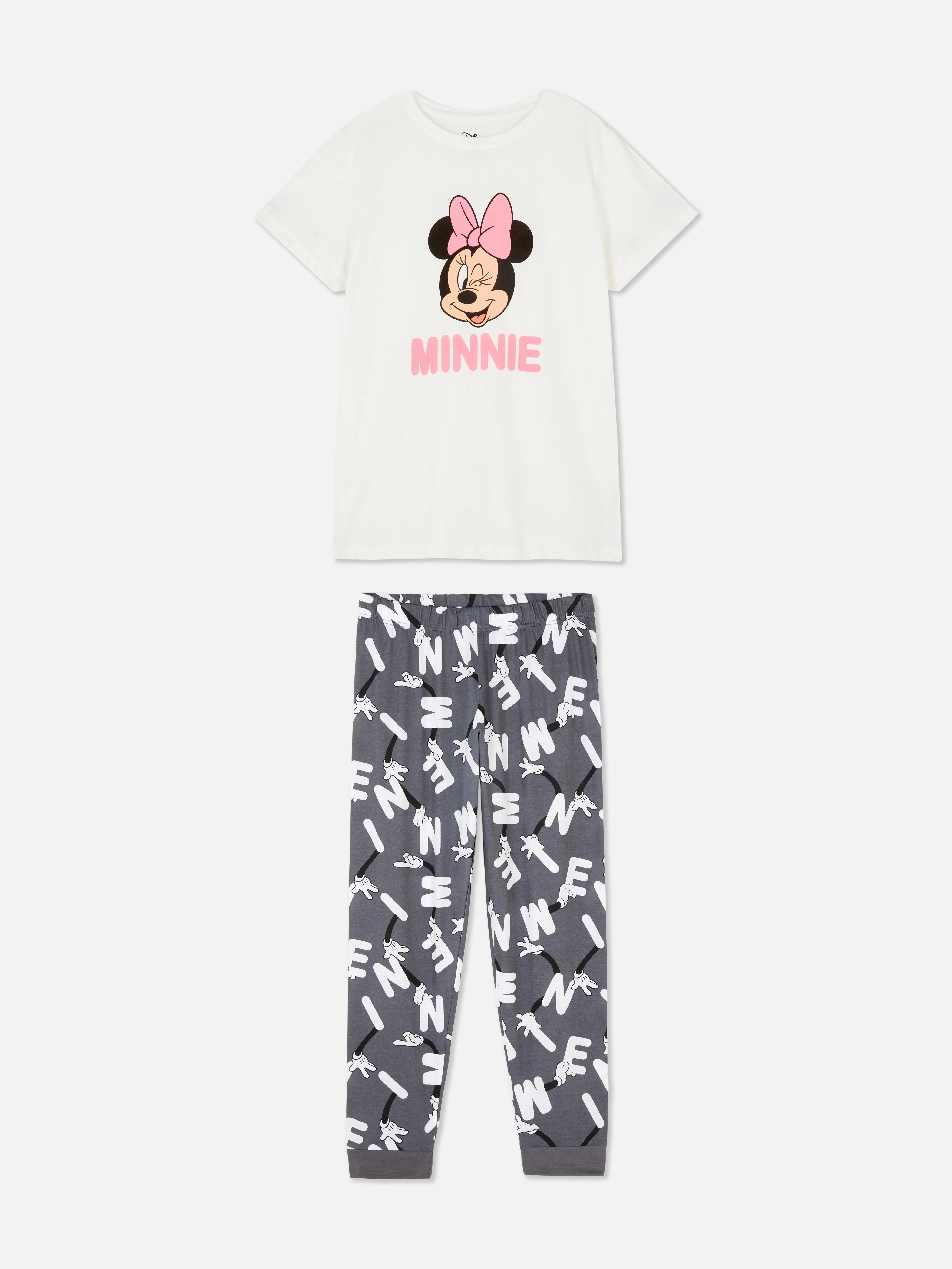 Pijama de manga corta con estampado gráfico (Disney)