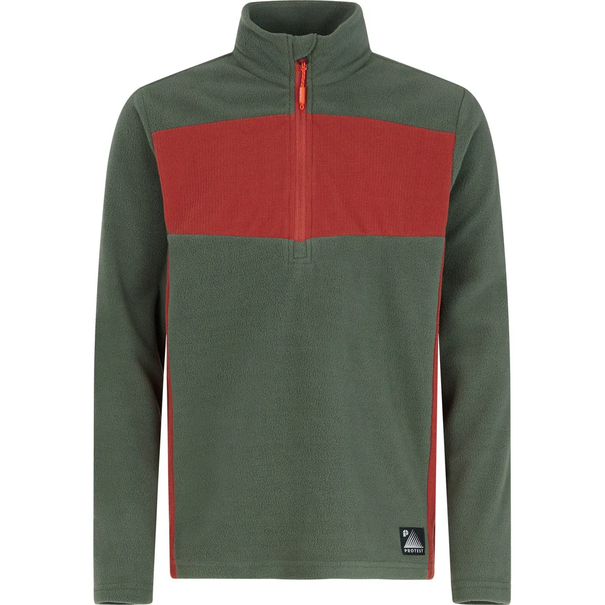 Polar Niños Prtmarnix Jr 1/4 Zip Activ Top Protest Verde