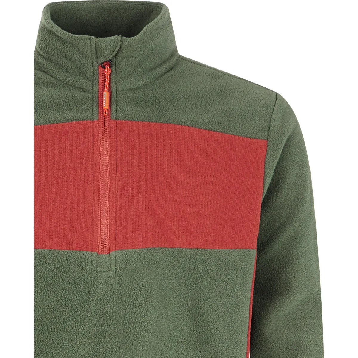 Polar Niños Prtmarnix Jr 1/4 Zip Activ Top Protest Verde