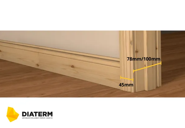 Portes de fusta MDF per a sistemes PYL