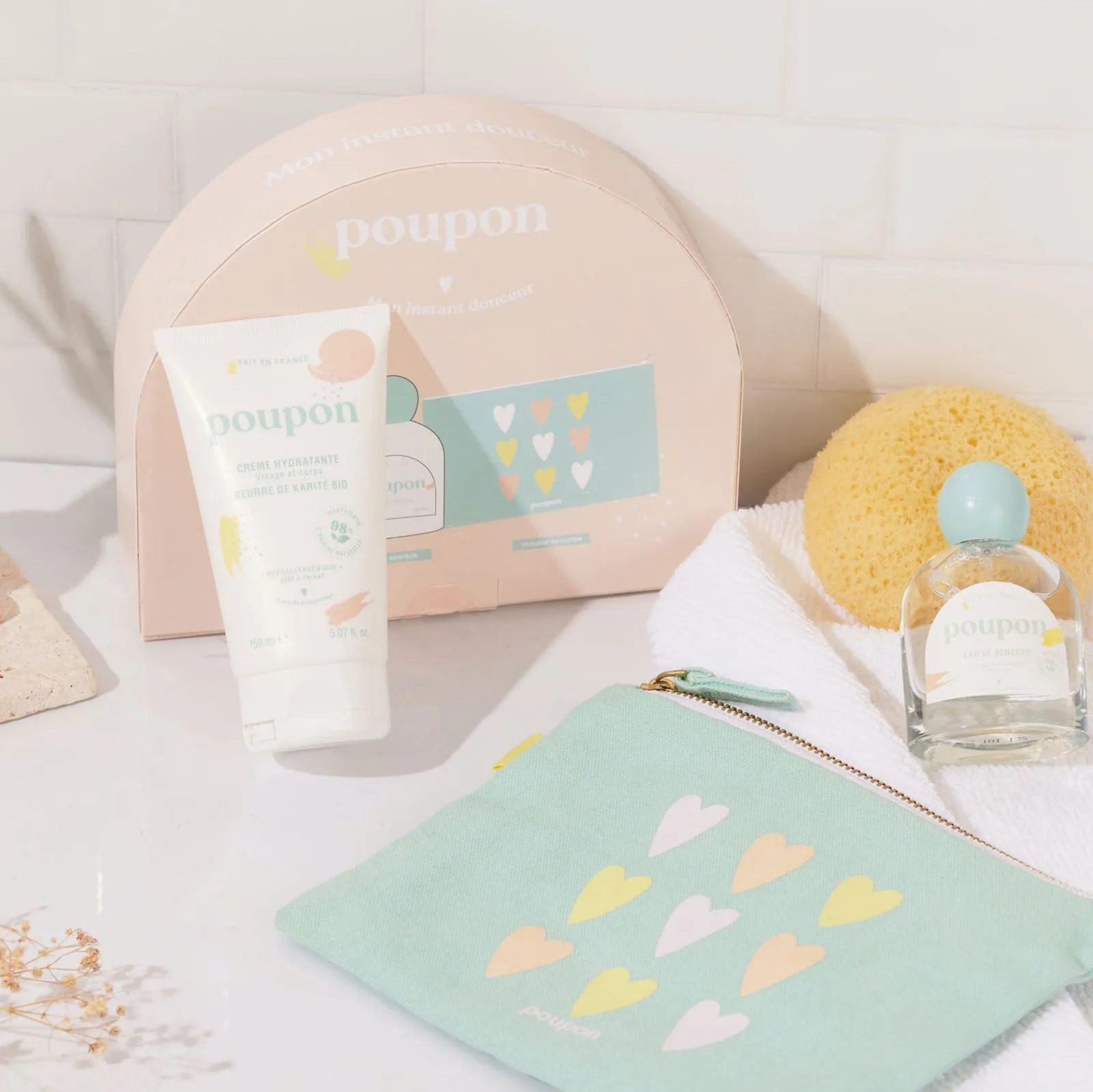 POUPON Estuche regalo Instant douceur, bebés y niños