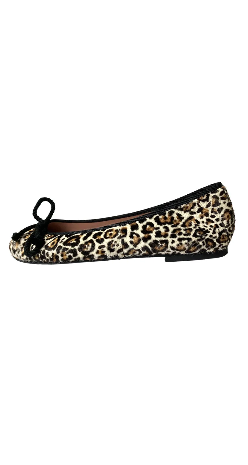 PRETTY BALLERINAS Bailarinas Animal Print