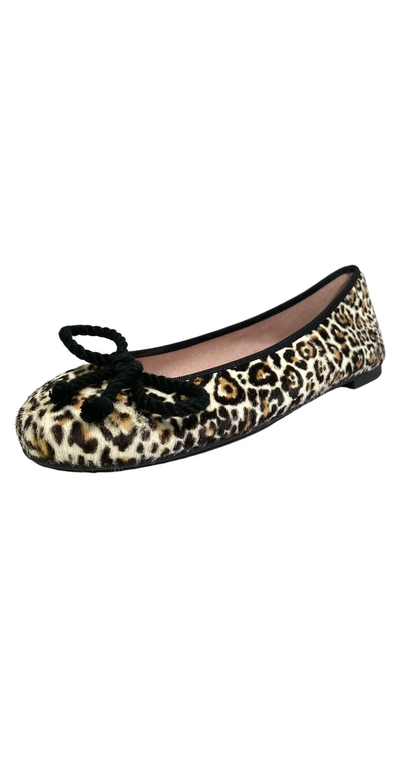 PRETTY BALLERINAS Bailarinas Animal Print