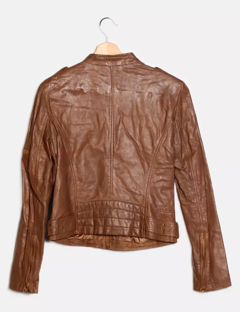 Primeboots Chaqueta biker Piel