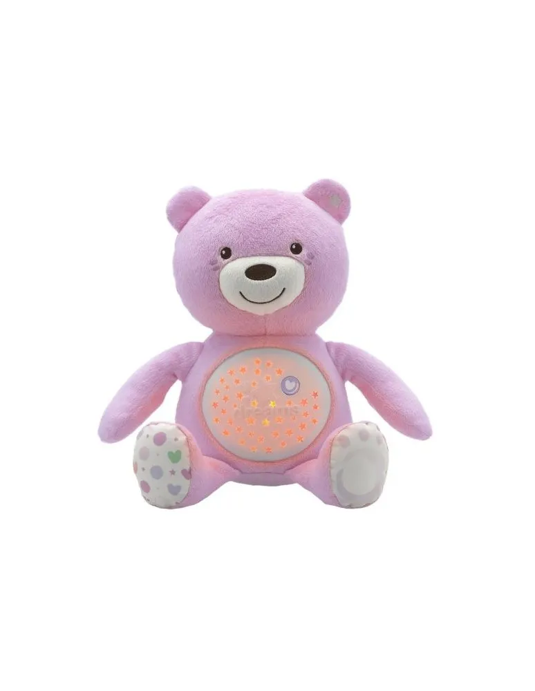 PROYECTOR BABY BEAR ROSA CHICCO