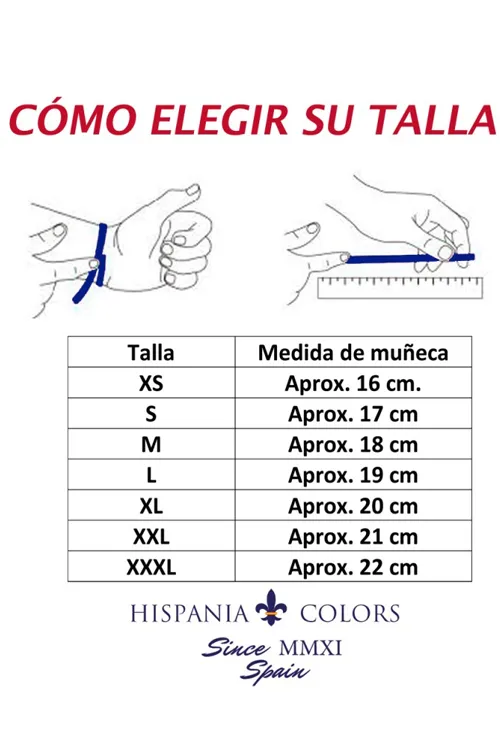 PULSERA ESPAñA PIEL E HILO NáUTICO AZUL DETALLE EN AZUL 1262AA6A