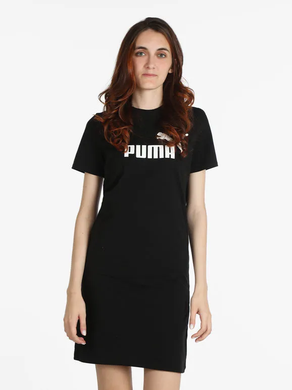 Puma SLIM TEE DRESS Vestido de mujer de algodón de manga corta