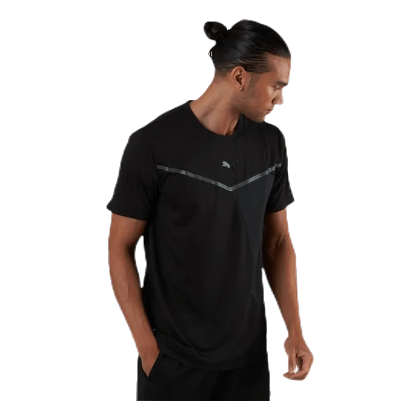 Puma Train Thermo R+ BND Short Sleeve Tee Black