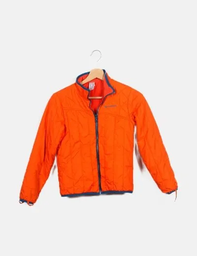 Quechua Chaqueta naranja acolchada