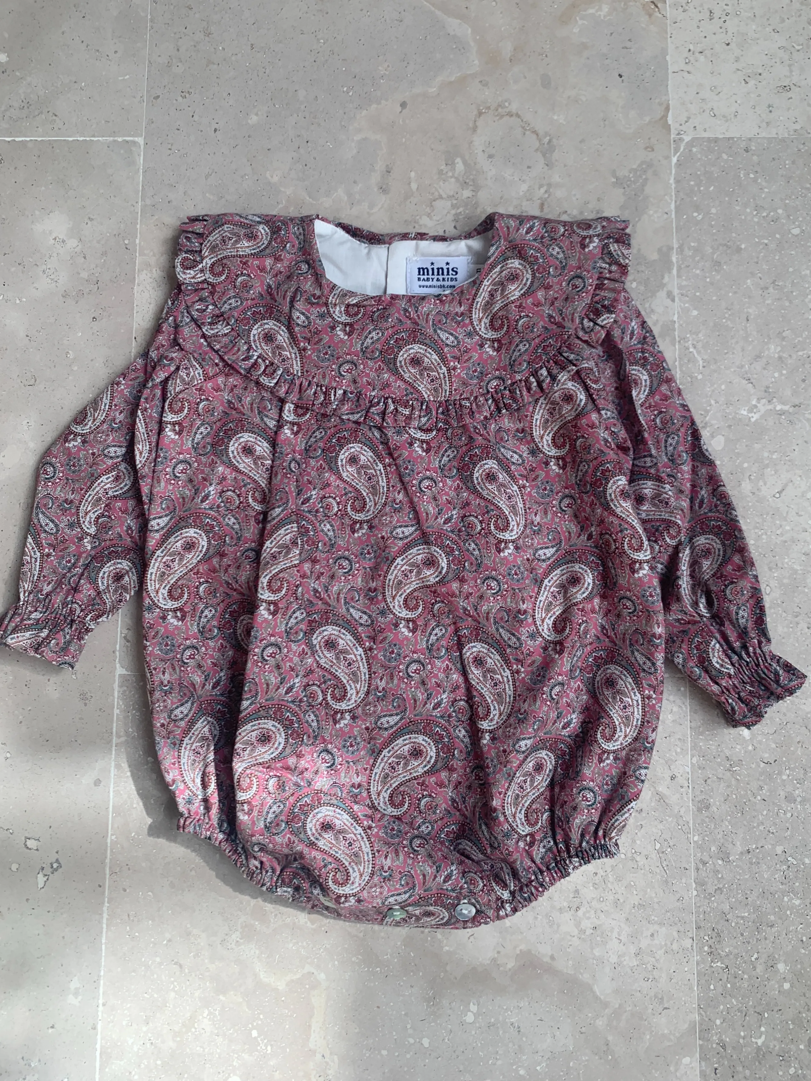 Ranita estampado paisley