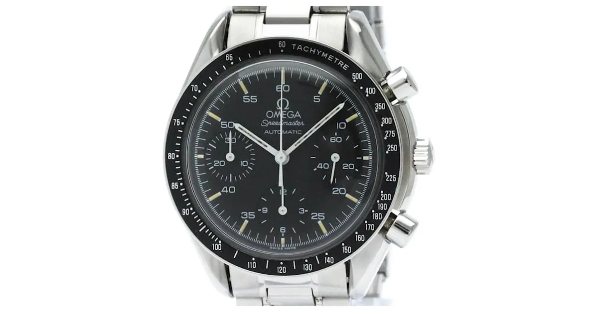 Reloj automático de acero para hombres Omega Speedmaster 3510.50 