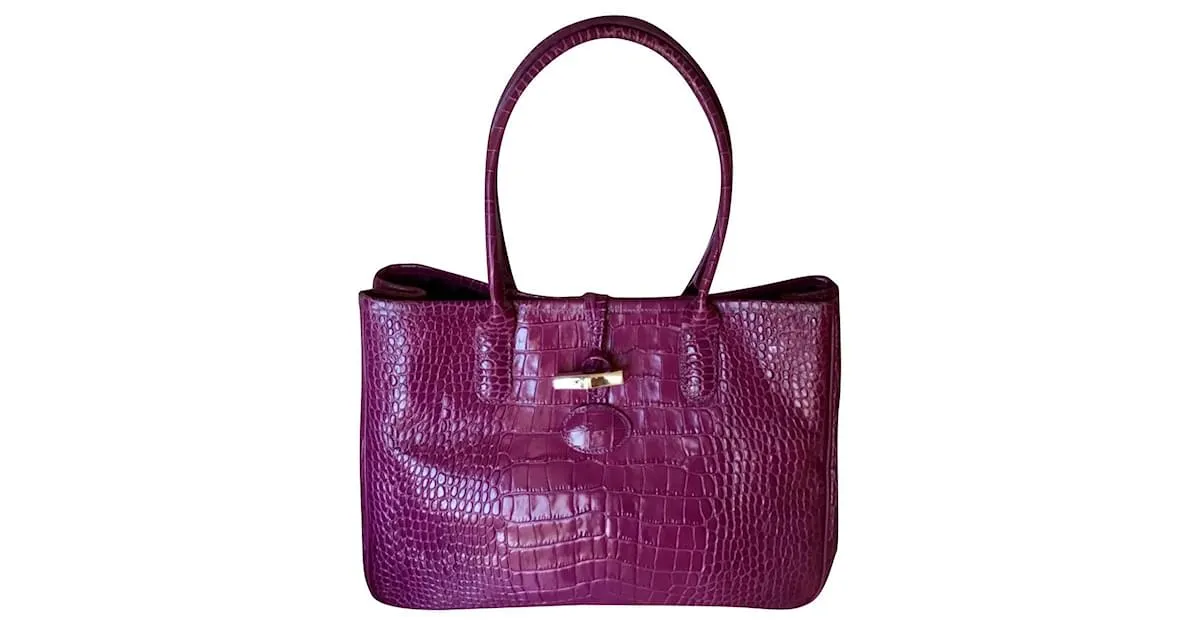Roseau Longchamp Caña Fucsia 