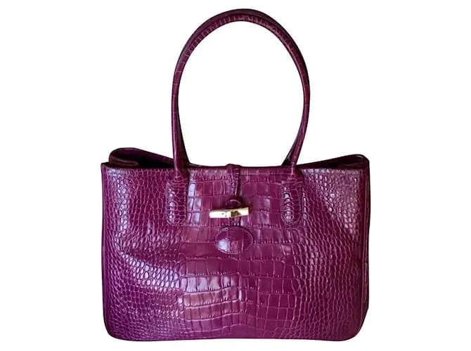 Roseau Longchamp Caña Fucsia 