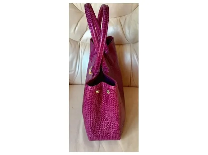 Roseau Longchamp Caña Fucsia 
