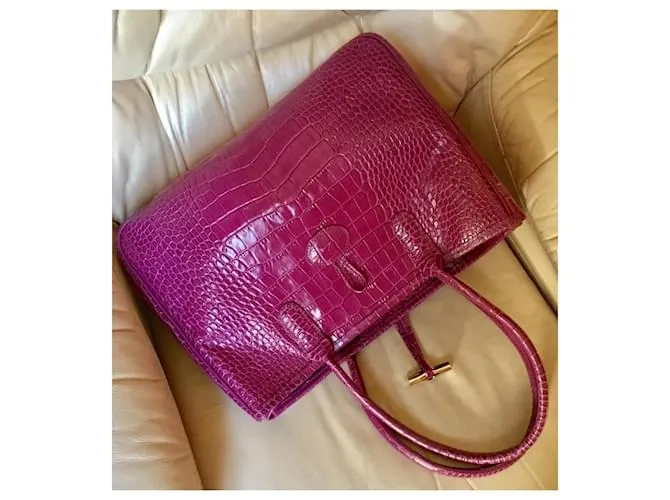 Roseau Longchamp Caña Fucsia 