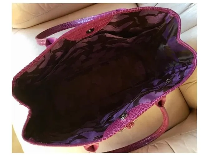 Roseau Longchamp Caña Fucsia 