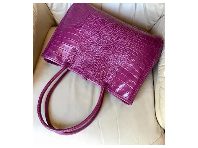 Roseau Longchamp Caña Fucsia 