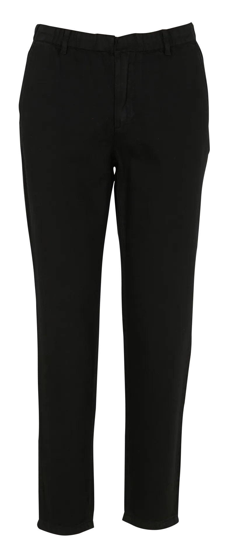 SABIL  PANTALóN CHINO TOBILLERO DE ALGODóN EN NEGRO