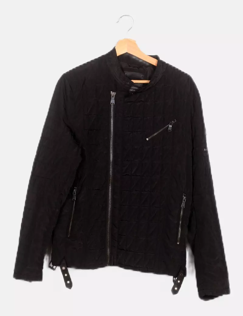 Salsa Jeans Cazadora acolchada negra