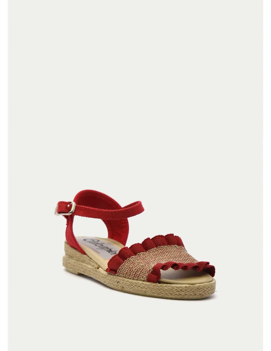 SANDALIAS BATILAS 225 ROJO 