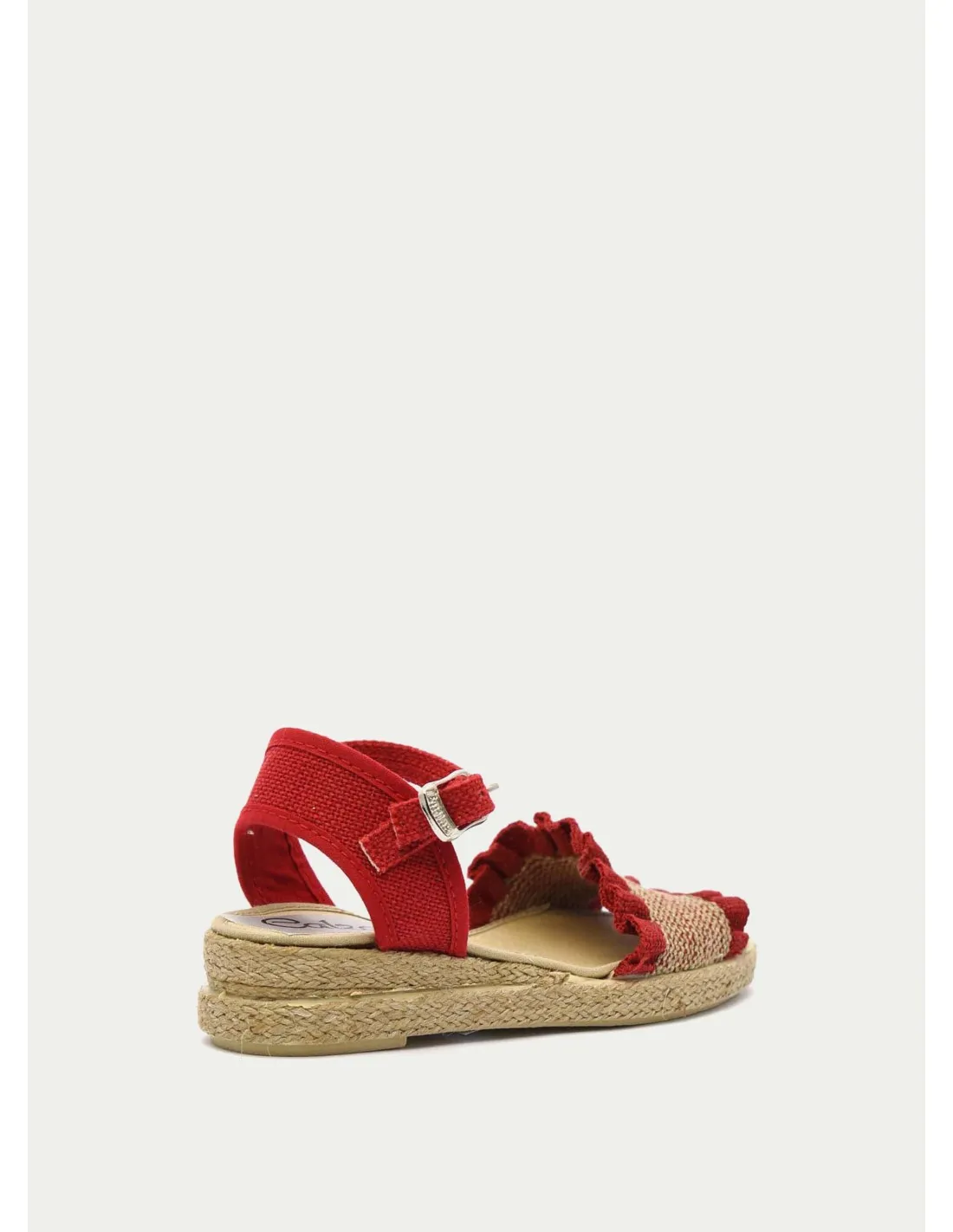 SANDALIAS BATILAS 225 ROJO 