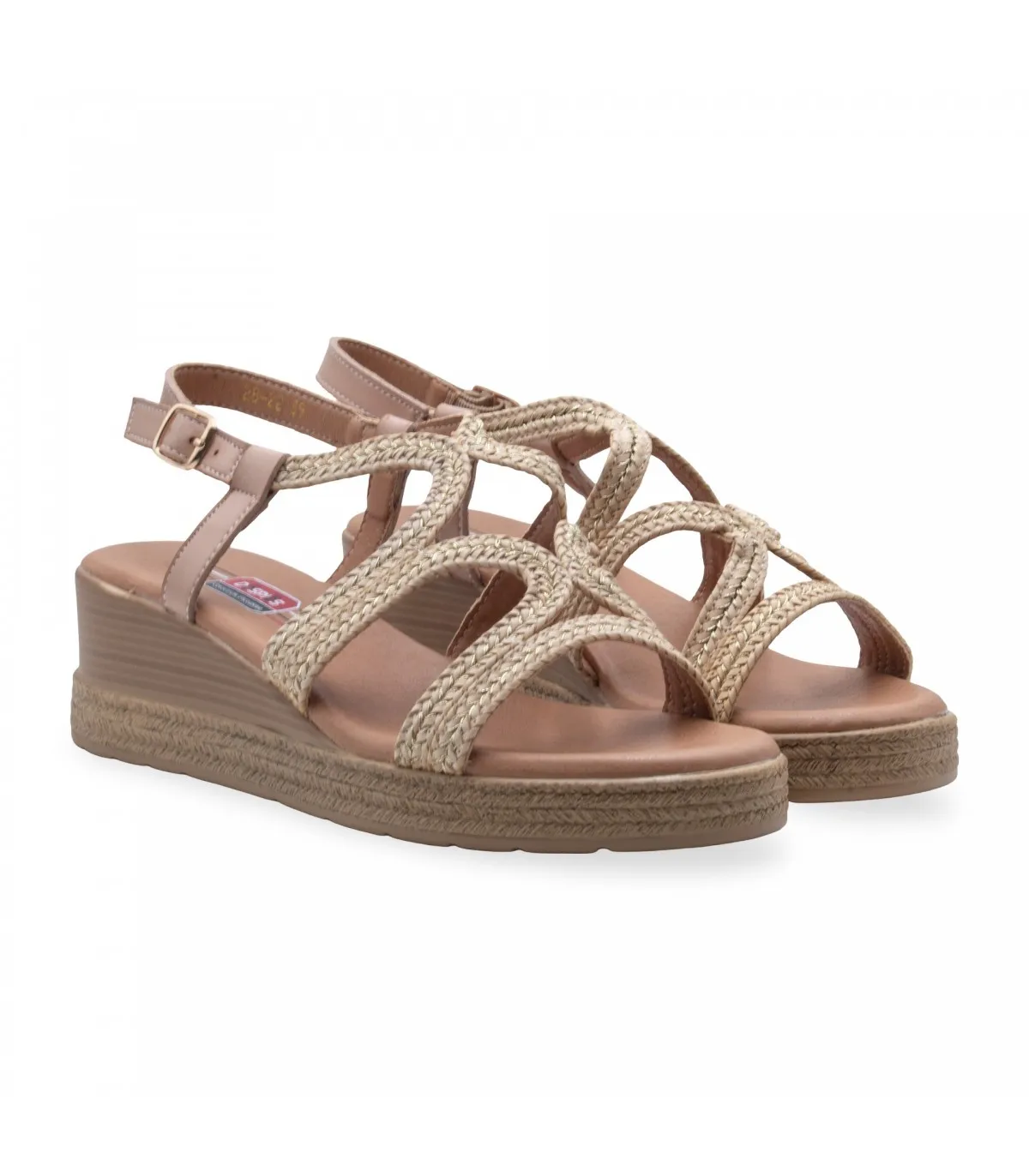 SANDALIAS CASUAL CUÑA MUJER DOSPIES 2822