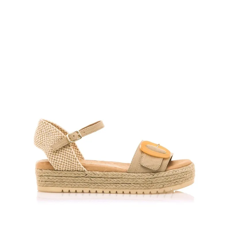 Sandalias Casual de Mujer MTNG AMELIE Beige 57493