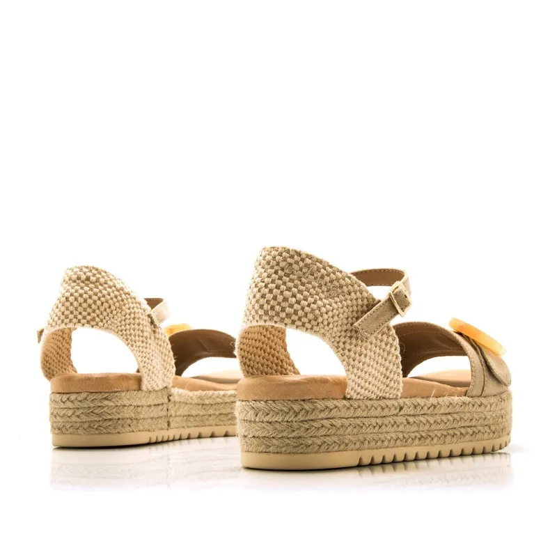 Sandalias Casual de Mujer MTNG AMELIE Beige 57493